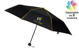 Mini parapluie pliable Black & Match à personnaliser 