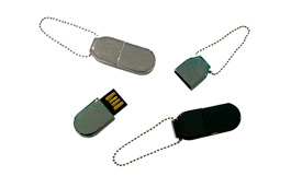 Clé USB en métal coloré brillant