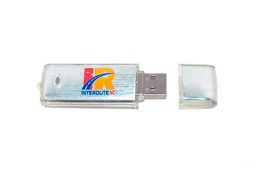 Clé USB classic Pvc et alu brossé