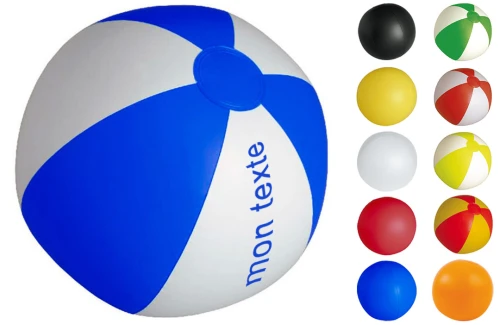 Ballon de plage gonflable Portobello publicitaire personnalisé 