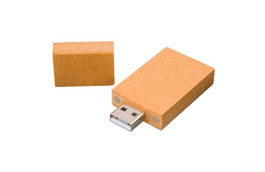 Clé USB personnalisée en papier recyclé
