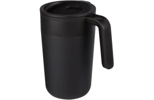 Mug isotherme Nordia recyclée à double paroi de 400 ml