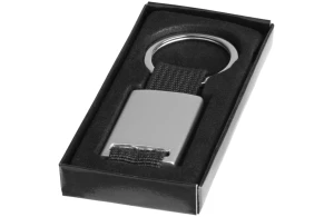 Porte-clés aluminium et polyester de couleur Alvaro