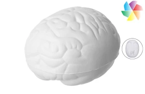 Balle anti-stress personnalisée en forme de cerveau