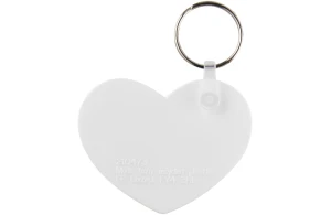 Porte-clés recyclé en forme de cœur Taiten