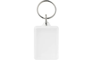 Porte-clés plastique transparent compact Midi