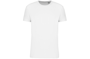 T-shirt personnalisé blanc en coton bio kariban pour enfant