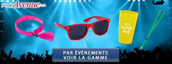 Goodies et objets personnalisés pour événements Goodies et objets personnalisés pour événements