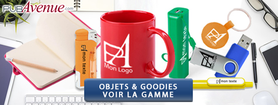 Goodies et objets personnalisés Goodies et objets personnalisés