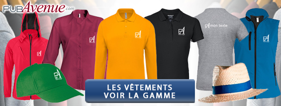 Vêtements personnalisés Vêtements personnalisés