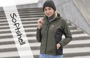 Veste softshell publicitaire personnalisée pas chère 