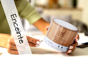 Enceinte bluetooth publicitaire personnalisée pas chère 