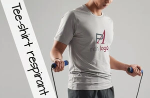 Tee shirt sport technique respirant personnalisé publicitaire pas cher 