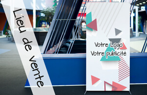 Bâche et roll up publicitaire personnalisé pas cher 