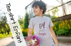 T-shirt publicitaire personnalisé pour enfant 