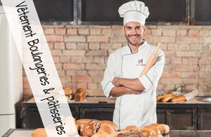 Vêtement publicitaire personnalisé boulangerie pâtisserie 