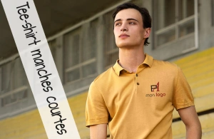 Polo publicitaire personnalisé à manches courte 