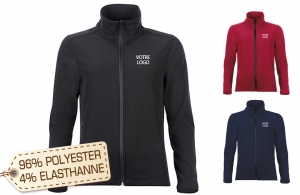Veste softshell personnalisable femme pas cher 