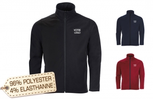 Veste softshell personnalisable homme pas cher - devis en ligne 