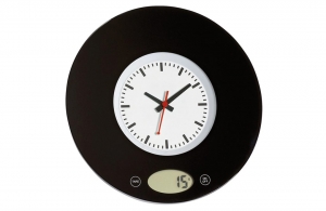 Balance horloge personnalisable pour la cuisine