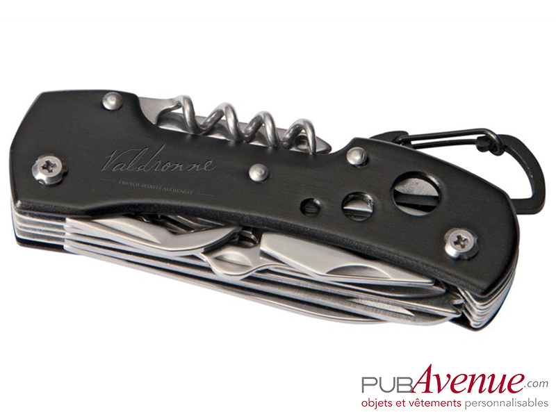 Couteau 12 fonctions personnalisable Couteau 12 fonctions personnalisable