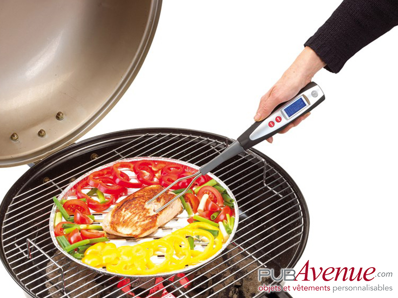 Fourchette BBQ thermomètre personnalisable Fourchette BBQ thermomètre personnalisable