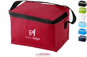Sac isotherme pliable compact pour 6 canettes