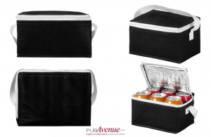 Sac isotherme pliable compact pour 6 canettes