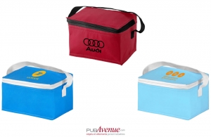Sac isotherme pliable compact pour 6 canettes