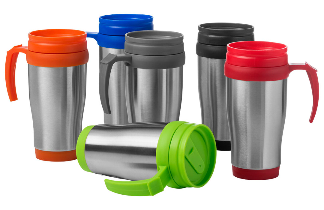 Mug thermos isotherme de voyage publicitaire personnalisé