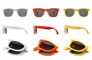 Lunettes de soleil pliables personnalisées