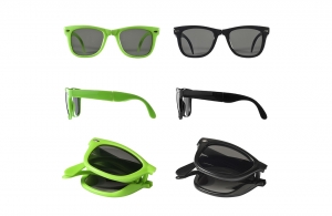 Lunettes de soleil pliables personnalisées