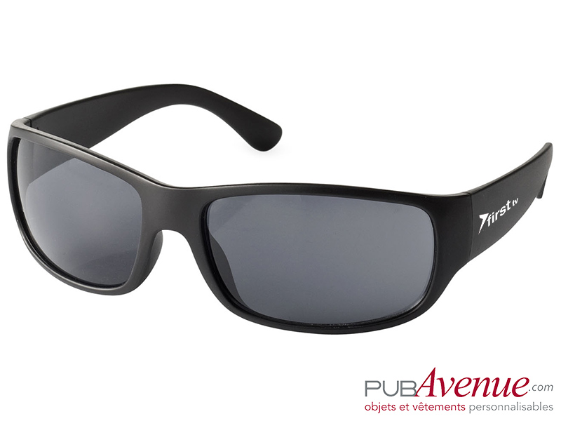 Lunettes de soleil noires publicitaires Lunettes de soleil noires publicitaires