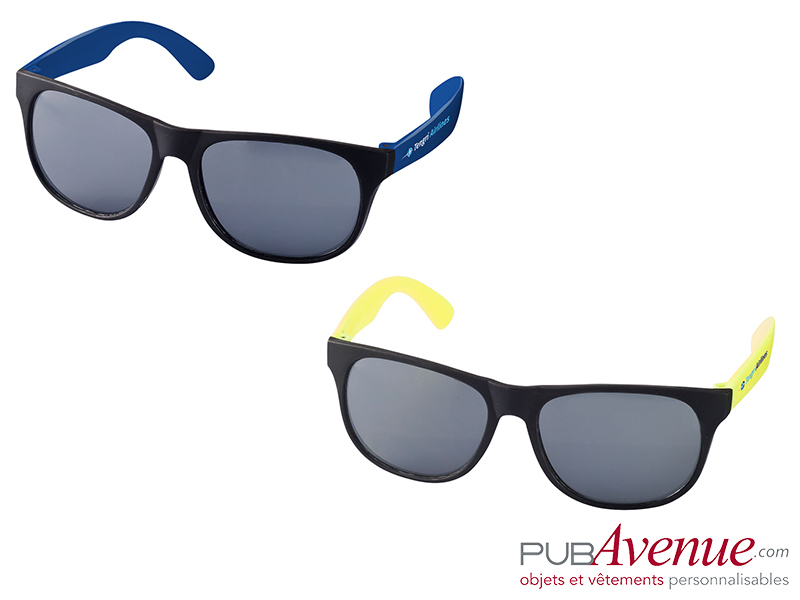 Lunettes de soleil personnalisables rétro Lunettes de soleil personnalisables rétro