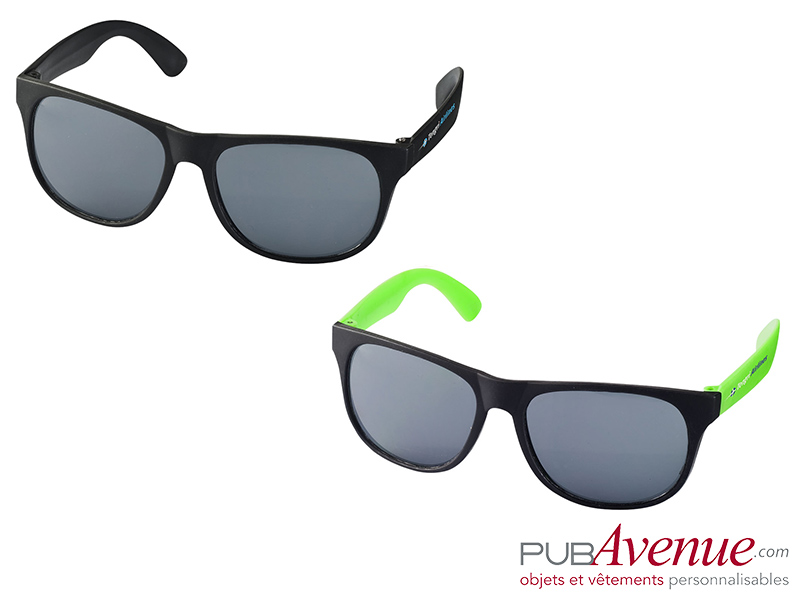 Lunettes de soleil personnalisées rétro Lunettes de soleil personnalisées rétro