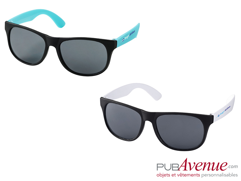Lunettes de soleil publicitaires rétro Lunettes de soleil publicitaires rétro