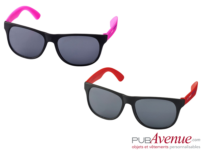 Lunettes de soleil rétro personnalisables Lunettes de soleil rétro personnalisables