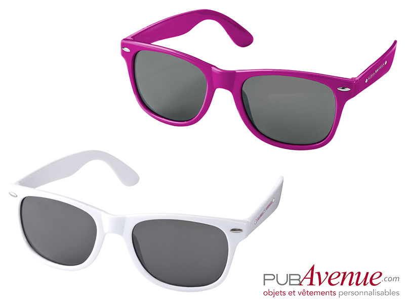 Lunettes de soleil rétro colorées personnalisées Lunettes de soleil rétro colorées personnalisées