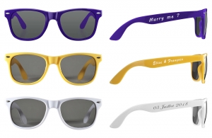 Lunettes de soleil personnalisées mariage pas chères