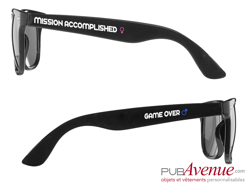 Lunettes de soleil publicitaires mariage Lunettes de soleil publicitaires mariage