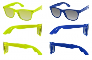 Lunettes de soleil personnalisées cristal transparent