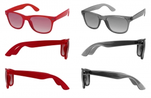 Lunettes de soleil personnalisées cristal transparent