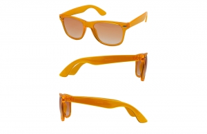 Lunettes de soleil personnalisées cristal transparent