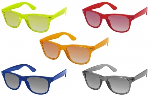 Lunettes de soleil personnalisées cristal transparent