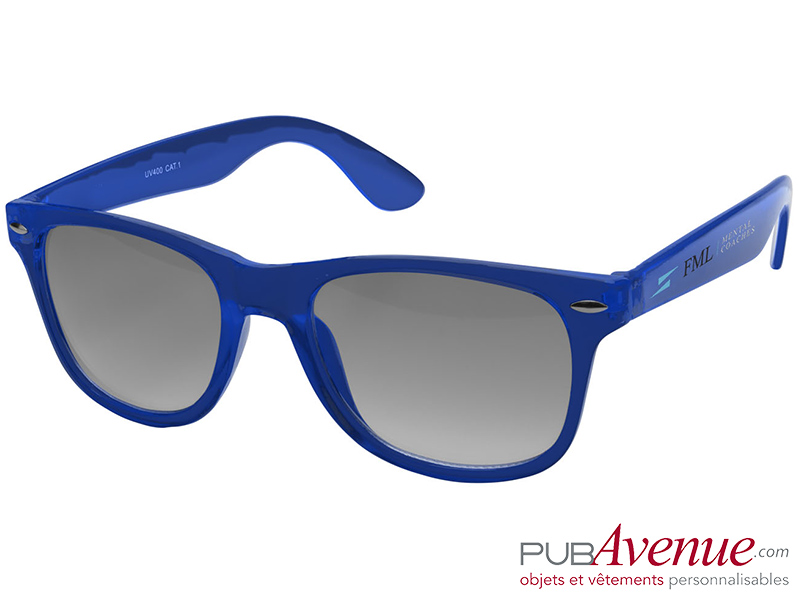 Lunettes de soleil cristal transparent personnalisables Lunettes de soleil cristal transparent personnalisables