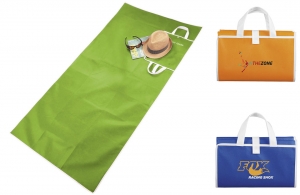 Tapis de plage pliable à personnaliser