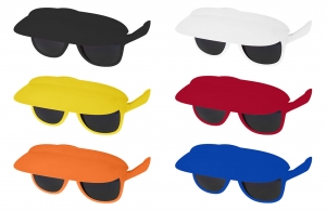 Lunettes de soleil à visière personnalisable