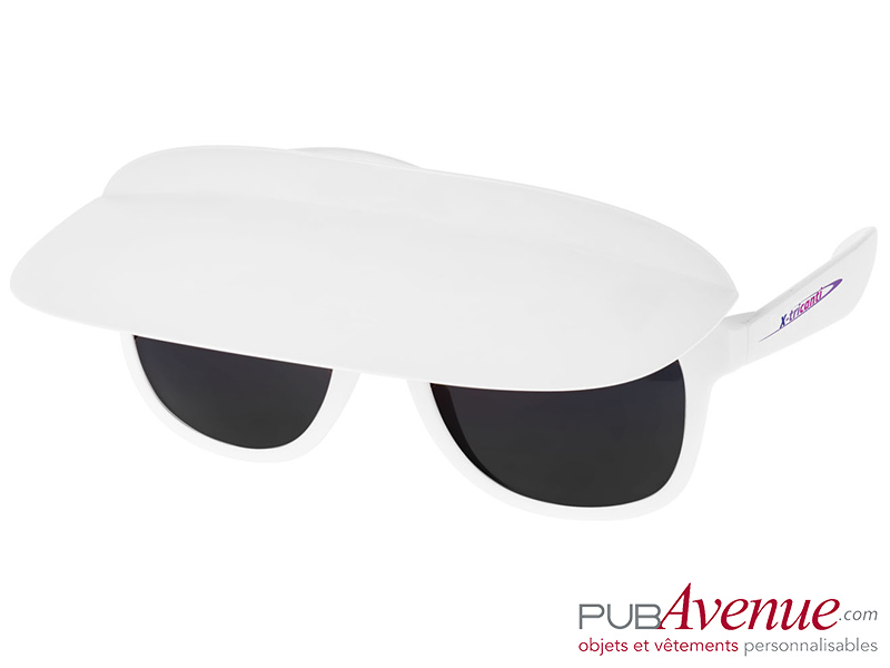 Lunettes de soleil à visière personnalisable Lunettes de soleil à visière personnalisable
