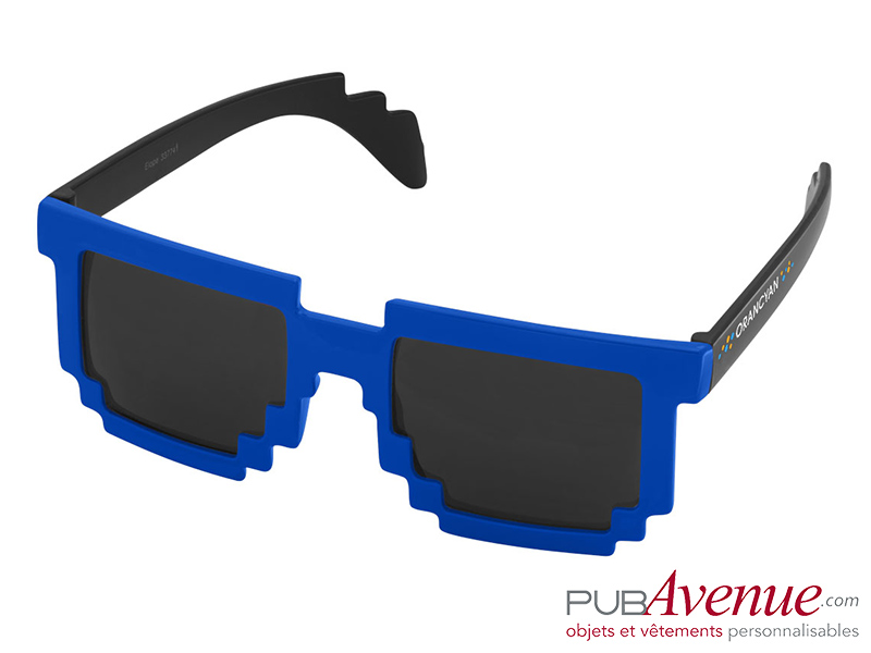 Lunettes de soleil personnalisées pixel Lunettes de soleil personnalisées pixel