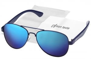 Lunettes de soleil personnalisable miroir 